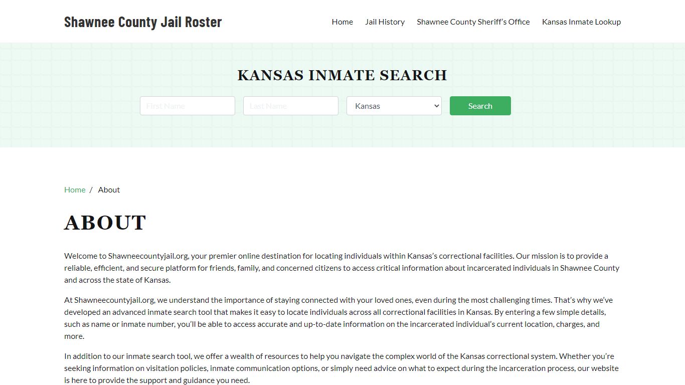 About - shawneecountyjail.org