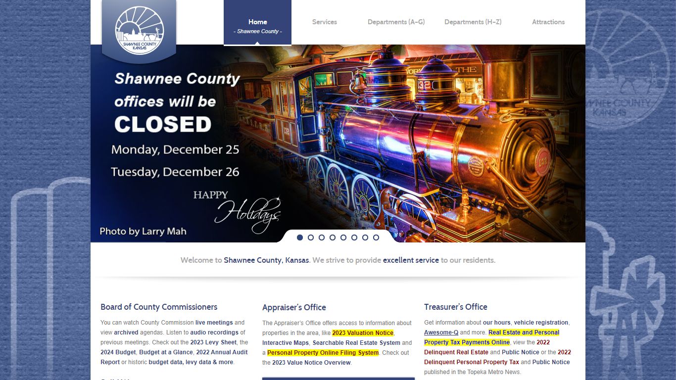 Daily Booking Report - Shawnee County, Kansas